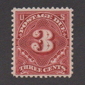 Scott# J40 "POSTAGE DUE" MINT, A BEAUTIFULLY CENTERED EXAMPLE