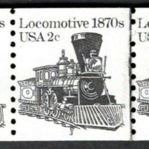 Scott# 1897A "LOCOMOTIVE" MNH LINE PNC5 PLATE #3, NICELY CENTERED