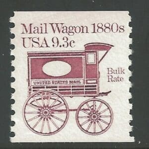 Scott# 1903 "MAIL WAGON" MNH COIL SINGLE, NICELY CENTERED