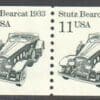 Scott# 2131 "STUTZ BEARCAT" MNH COIL PAIR, NICELY CENTERED