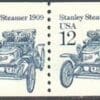 Scott# 2132 "STANLEY STEAMER" MNH COIL PAIR, NICELY CENTERED
