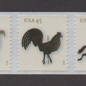 Scott# 4613-17 "WEATHER VANES" MNH PNC (5) PLATE # S1111111
