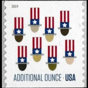 Scott# 5341 "UNCLE SAM'S HAT" COIL SINGLE, MNH, NICELY CENTERED