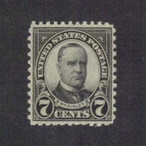 Scott# 639 "MCKINLEY" MINT SINGLE, NICELY CENTERED