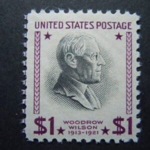 Scott# 832 "WOODROW WILSON" MNH, NICELY CENTERED