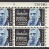 Scott# 1270 "ROBERT FULTON & THE CLERMONT" PLATE BLOCK (4) MNH