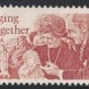 Scott# 2011 "AGING TOGETHER" MNH SINGLE, NICELY CENTERED