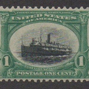 Scott# 294 "PAN AMERICAN-FAST LAKE NAVIGATION" MNH, NICELY CENTERED