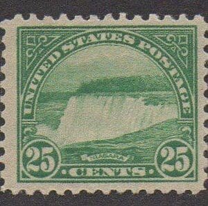 Scott# 568 "NIAGARA FALLS" MH, PERF 11, VERY NICELY CENTERED