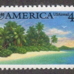 Scott# C127 "TROPICAL COAST" MNH SINGLE, NICELY CENTERED