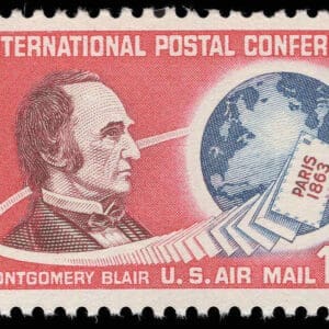 C66 "FIRST INTERNATIONAL POSTAL CONFERENCE" MNH, NICELY CENTERED