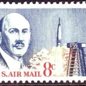 Scott# C69 "ROBERT GODDARD-ROCKET SCIENTIST" MNH, NICELY CENTERED