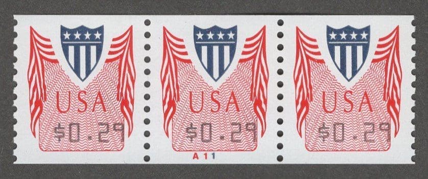 Scott# CVP32 "COMPUTER VENDED POSTAGE" MNH PNC3, PLATE# A11
