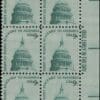 Scott# 1591 "CAPITOL-RIGHT to ASSEMBLE" MNH MAIL EARLY BLOCK (6)
