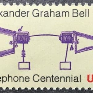 Scott# 1683 "TELEPHONE CENTENNIAL" MNH SINGLE, NICELY CENTERED
