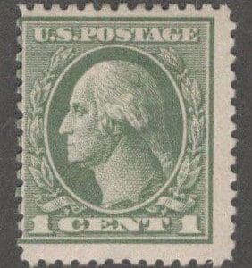 Scott# 536 "WASHINGTON" MINT OFFSET PERF 12.5 ISSUE of 1919