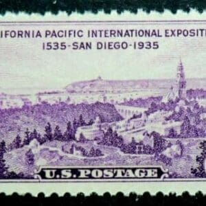 Scott# 773 "SAN DIEGO FAIR" MNH SINGLE, NICELY CENTERED