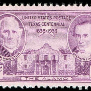 Scott# 776 "TEXAS CENTENNIAL" MNH SINGLE, NICELY CENTERED