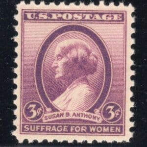 Scott# 784 "SUSAN B ANTHONY" MNH SINGLE, NICELY CENTERED