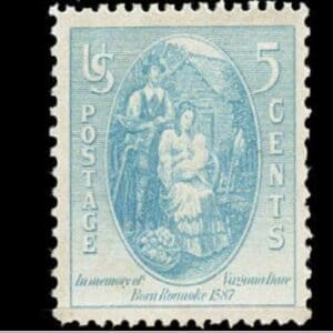 Scott# 796 "VIRGINIA DARE" MNH SINGLE, NICELY CENTERED