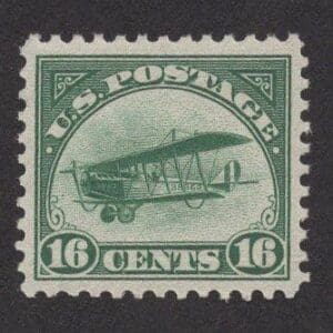 Scott# C2 "CURTIS JENNY" MNH, VERY NICELY CENTERED
