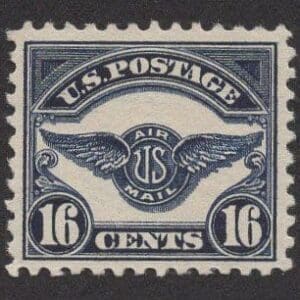 Scott# C5 "AIR SERVICE EMBLEM" SINGLE, MINT, VVLPH, VERY NICELY CENTERED