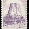 Scott# 1084 "DEVILS TOWER" MNH SINGLE, NICELY CENTERED