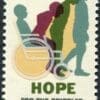 Scott# 1385 "EASTER SEALS" MNH SINGLE, NICELY CENTERED