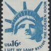 Scott# 1599 "STATUE of LIBERTY HEAD" MNH, NICELY CENTERED