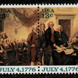 Scott# 1691-94 "DECLARATION of INDEPENDENCE" MNH HORIZONTAL STRIP (4)