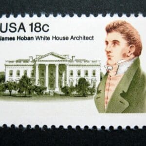 Scott# 1936 "JAMES HOBAN - ARCHITECT" MNH SINGLE, NICELY CENTERED