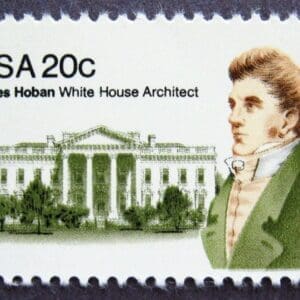Scott# 1936 "JAMES HOBAN - ARCHITECT" MNH SINGLE, NICELY CENTERED - Image 2