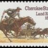 Scott# 2754 "CHEROKEE STRIP SETTLERS" MNH, NICELY CENTERED