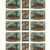 Scott# 5378-80 TRANSCONTINENTAL RAILROAD S/A SHEET (18) MNH