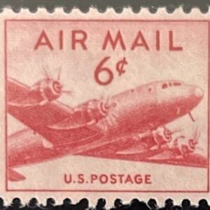 Scott# C39 "SKYMASTER" MNH SINGLE, NICELY CENTERED