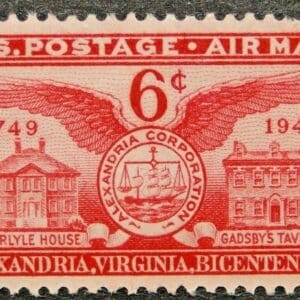 Scott# C40 "ALEXANDRIA BICENTENNIAL" MNH SINGLE , NICELY CENTERED