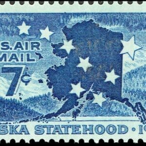 Scott# C53 "ALASKA STATEHOOD" MNH, NICELY CENTERED