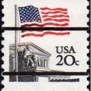 Scott# 1895b "FLAG OVER SUPREME COURT" PRECANCEL, MNH