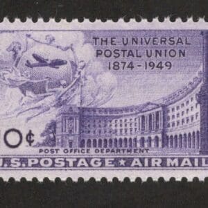 Scott# C42 "UNIVERSAL POSTAL UNION" MNH SINGLE, NICELY CENTERED