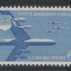 Scott# C49 "AIR FORCE" MNH SINGLE, NICELY CENTERED