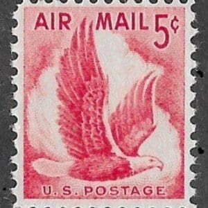 Scott# C50 "EAGLE in FLIGHT" MNH SINGLE, NICELY CENTERED