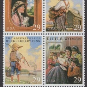 Scott# 2785-88 "CHILDREN'S CLASSICS" ZIP BLOCK (4) MNH