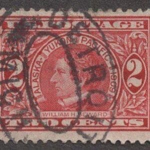 Scott# 370 "ALASKA-YUKON-PACIFIC EXPOSITION" DETROIT DBL OVAL CANCEL