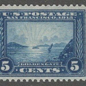 Scott# 399 PANAMA PACIFIC-GOLDEN GATE MINT SINGLE, AVERAGE CENTERING