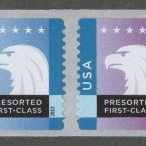 Scott# 4585-90 "SPECTRUM EAGLES" PNC6 STRIP, MNH P# V11111