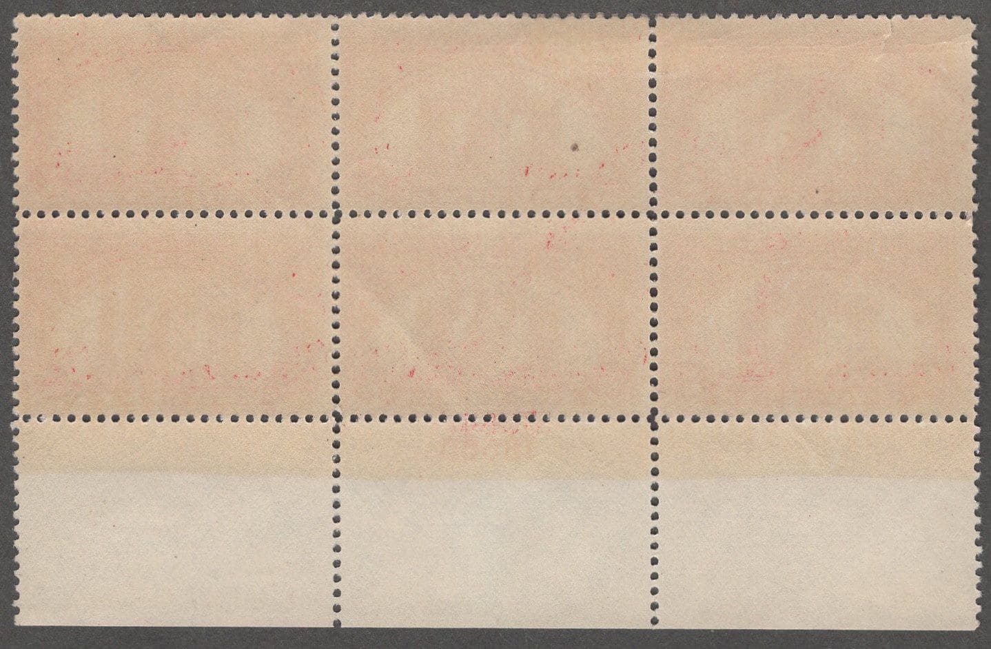 Scott# 627 "LIBERTY BELL" MNH PLATE BLOCK (6) * SEE DETAILS * - Image 2