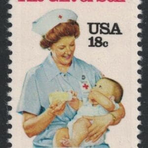 Scott# 1910 "RED CROSS - 100 YEARS" MNH, NICELY CENTERED