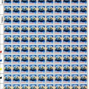 Scott# 2277 "E RATE EARTH STAMP" FULL SHEET (100) MNH