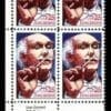 Scott# 2411 "ARTURO TOSCANINI - CONDUCTOR" ZIP BLOCK (4) MNH