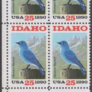 Scott# 2439 "IDAHO STATEHOOD" MNH ZIP BLOCK (4) NICELY CENTERED